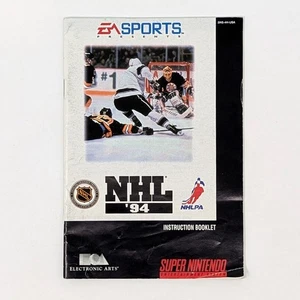 NHL '94 (SNES) Manual (No Game) - Foto 1 di 5