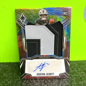 2025 Panini Phoenix FOTL Ashton Jeanty Auto RPA Jersey # RPS-AJY 6/6 Raiders - Bild 1 von 24