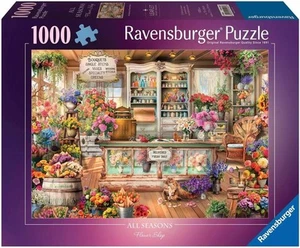 Puzzle negozio di fiori puzzle 1000 pezzi tutte le stagioni negozio di fiori - Foto 1 di 3