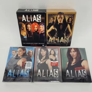 Alias The Complete Series Seasons 1-5 DVD Sets 1 2 3 4 5  Jennifer Garner - Foto 1 di 3