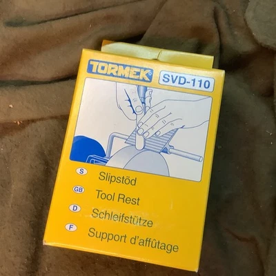 Descanso de ferramenta Tormek novo na caixa gabarito de afiação - Imagem 1 de 3