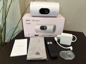 JMGO PicoPlay 1080P Smart Mini Projector Google TV Portable 400 ISO Lumens - Picture 1 of 11