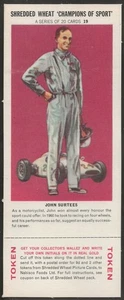 NABISCO-CHAMPIONS OF SPORT 1961-#19- MOTOR RACING - JOHN SURTEES - Picture 1 of 2