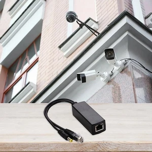 for POE Power Splitter 48V to 12V 1A Adapter for Stable Digital Signage - Afbeelding 1 van 8