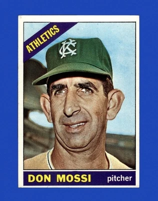 1966 Topps Set-Break # 74 Don Mossi como nuevo *GMCARDS* Foto 1 de 2