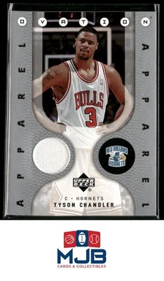 2006-07 Upper Deck Ovation Tyson Chandler Apparel #OA-TC Foto 1 de 2