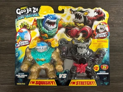Paquete Battle Ready Deep Goo Sea Versus: figuras Tidal Smash Thrash y Hammerhook Foto 1 de 2