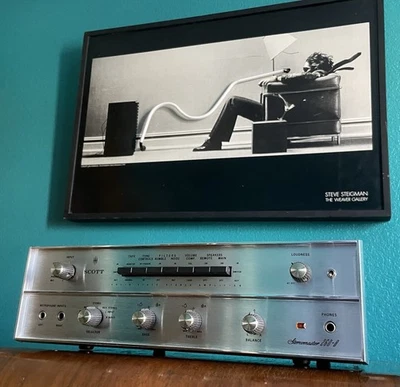 Amplificador estéreo Sweet 1965 Scott Stereomaster 260-B #419670 raro Foto 1 de 4