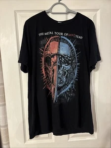 Megadeth & Lamb of God 2021 Metal Tour of Next Year T Shirt 2XL Pacific USA - Picture 1 of 9