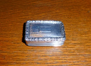 Antique Silver Vinaigrette by Thomas & William Simpson, Birminghan 1824 - Picture 1 of 24