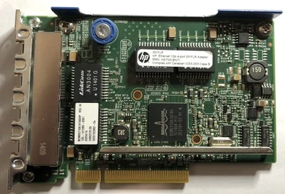 HP 331FLR 1GB 4-Port Ethernet Adapter DL160 DL360 DL380 DL385 GEN8 629135-B22 - Image 1 of 4