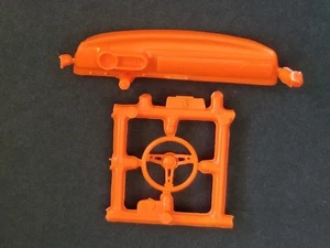 1954 Chevrolet DASH & STEERING WHEEL from Revell 1:25 Model Kit 54 Chevy Highboy - Picture 1 of 12