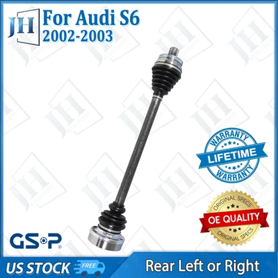 OE Rear Left or Right CV Axle Shaft for 2002-2003 Audi S6 A6 Quattro V8-4.2L - Image 1 of 4