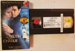 📼 VINTAGE 📼 The Truth About Charlie 📼 (VHS, 2003) 📼 Former Rental 📼TESTED📼 - Picture 1 of 2