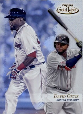 2017 Topps Gold Label Class 3 #72 David Ortiz - NM-MT - Image 1 of 2