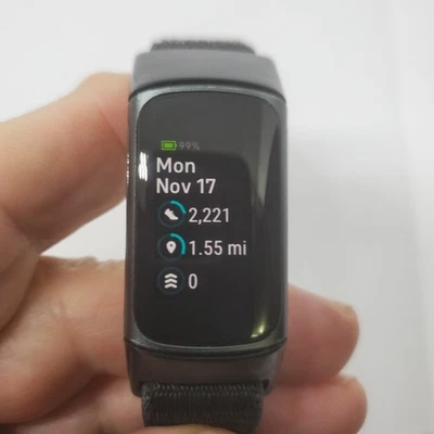 Fitbit Charge 5 Fitness Tracker GPS Sleep Monitor Activity Black Band FB421 - Image 1 of 4