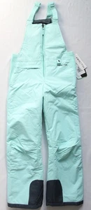 Arctix Youth Girls M 10/12 Insulated Bib Overalls Island Azure Aqua Snowpants - Picture 1 of 9