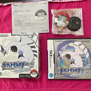 Pokemon SoulSilver Version Nintendo DS Japanese JPN w/ Pokewalker NTSC-J Used - Picture 1 of 3