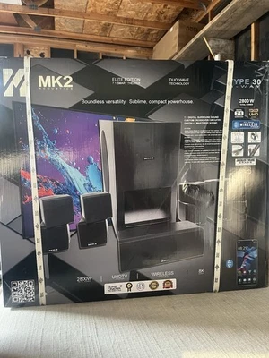 MK2 Acoustics Elite Edition 7.1-CHANNEL Smart Theater Speaker System - Image 1 of 2