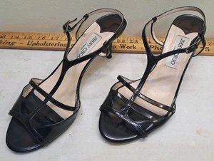 Jimmy Choo tacco a spillo in rame scuro vernice donna EU 38,5 Made in Italy senza prezzo di riserva - Foto 1 di 20
