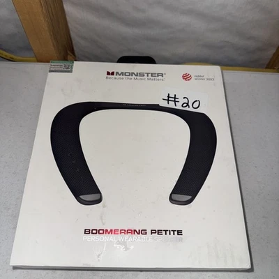 Monster Boomerang Petite Wearable Bluetooth Speaker Neckband - Image 1 of 4