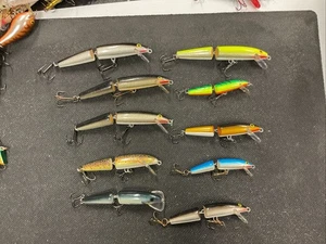 10pc Rapala Jointed Lot (1 Price 1 Lot) - Picture 1 of 4