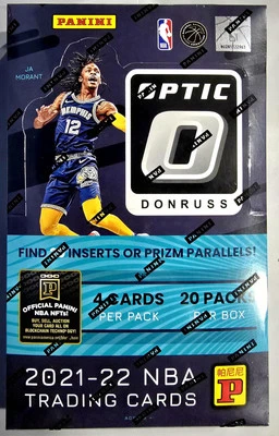 2021 - 2022 Donruss Optic 篮球工厂密封天猫亚洲盒 — 第 1/2 张图片
