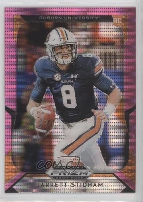 2019 Panini Prizm Draft Picks Pink Pulsar Jarrett Stidham #119 Rookie RC - Image 1 of 2