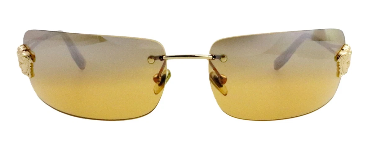 美品✨️　VERSACE　サングラス　メドゥーサ　ゴールド　オーバル　Y2K 美品✨️ VERSACE サングラス メドゥーサ ゴールド オーバル Y2K