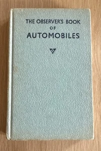 Observer's Book of Automobiles Hardback 8th Edition Dated 1962 - Picture 1 of 7