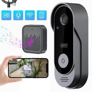 Wifi Türklingel Funkklingel LED Set Schnurlos Wasserdicht 1080P HD 125° Wide - Bild 1 von 22