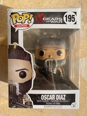 Funko Pop! Oscar Diaz #195 del juego Gears of War. - Imagen 1 de 4