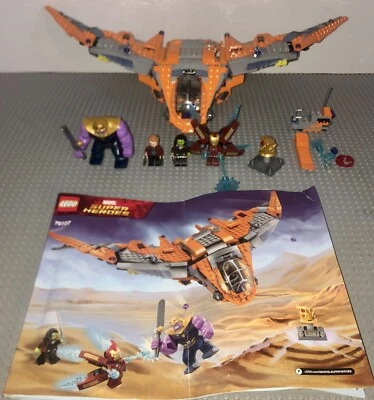 Lego 76107 Super Heroes Thanos: Ultimate Battle Complete Set Manual - Image 1 of 4