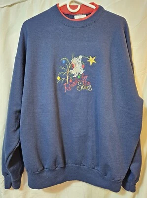 Moletom feminino vintage MC Sportswear Natal gatinho gola redonda tamanho XL (Me) - Imagem 1 de 4