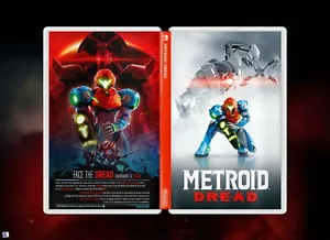 Metroid Dread Cover Art: Special Edition Style Insert & Case for Nintendo Switch - Picture 1 of 3