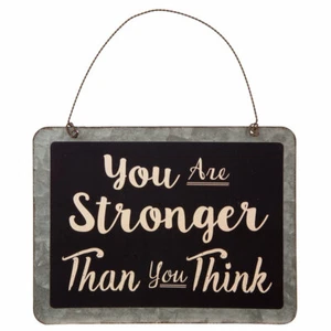 Schild, Textschild YOU ARE STRONGER 25cm by Clayre & Eef - Bild 1 von 1