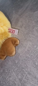 Nici Plüsch Ente gelb liegend ca. 23cm groß - Bild 1 von 3