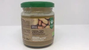 CREMA DI ARACHIDI PURA 200 GRAMMI BIOLOGICA VEGAN SENZA GLUTINE 100% ARACHIDI - Foto 1 di 5