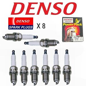 NEW SET OF 8 OEM DENSO 3006 Spark Plug POWER For- Toyota, Mitsubishi, Nissan