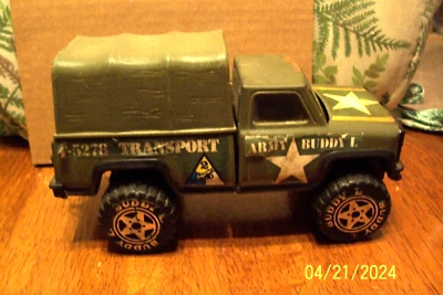 Vintage BuddyL Army Transport T-5278 Truck - Image 1 of 4