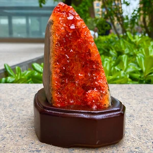 1.99LB Natural Citrine Geode Crystal Cluster Quartz Mineral Specimen Healing - Bild 1 von 13