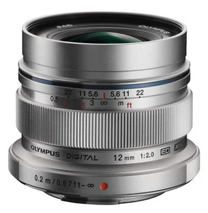 OLYMPUS M.Zuiko Digital ED 12mm f2.0 Lens - Micro Four Thirds Moun -95%NEW - Picture 1 of 1