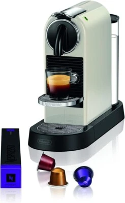 DE'LONGHI Nespresso Kaffeemaschine CitiZ weiß ""Nespresso Garantie"" brandneu verpackt