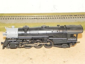 Rivarossi HO Red Box Santa Fe Heavy Pacific Steam Locomotive, No Tender RUNS - Picture 1 of 7