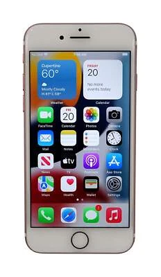 Apple iPhone 7 Smartphone, 128GB, Network Unlocked, Rose Gold, A1778 - Image 1 of 4