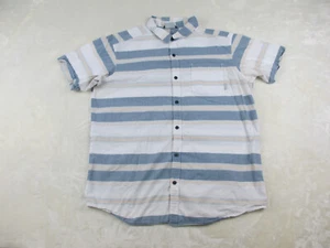 Camisa Columbia Para Hombre Extra Grande Rayas Blancas Abotonadas Campamento Aire Libre Informal* - Imagen 1 de 11