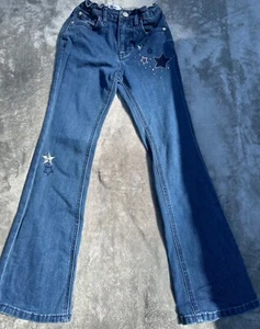 Epic threads Size 8 girls jeans with stars - Picture 1 of 3