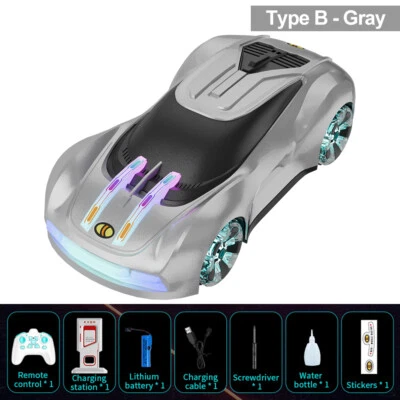 1:18 RC Car Q206 Stunt Car Cool Lights Remote Control Vehicle Drifting Racing - Image 1 of 4