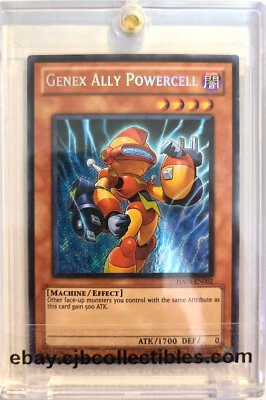 Yu-Gi-Oh! GENEX ALLY POWERCELL HA04-EN002 Secret Rare Hidden Arsenal 4 🍒 - Image 1 of 4