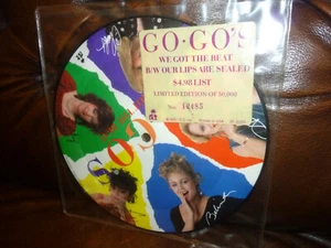 Go Go's, We Got The Beat, USA Limited Edition Picture Disc No 12485 7" 1982 - Bild 1 von 2